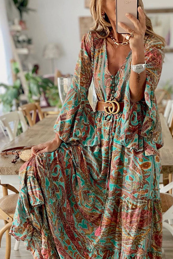 Lillymoda | Georgia - Boho-Maxikleid