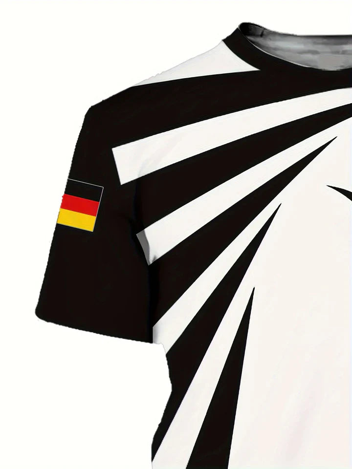 Meir - Deutschland Euro 2024 Herren Fußball Trikot mit Adler Druck