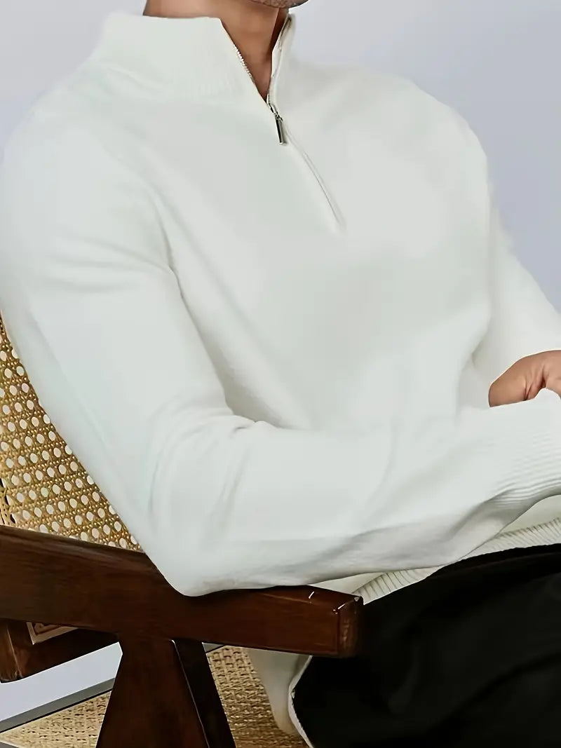 Ryker - Rollkragenpullover mit Reißverschluss für Männer