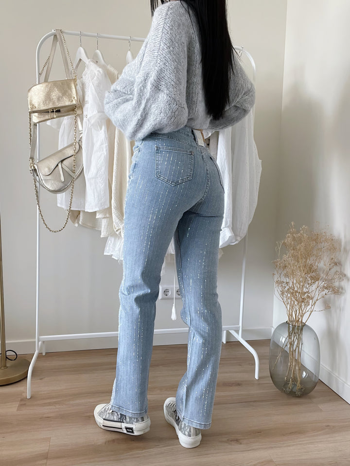 Mayang - Glitter Damenjeans