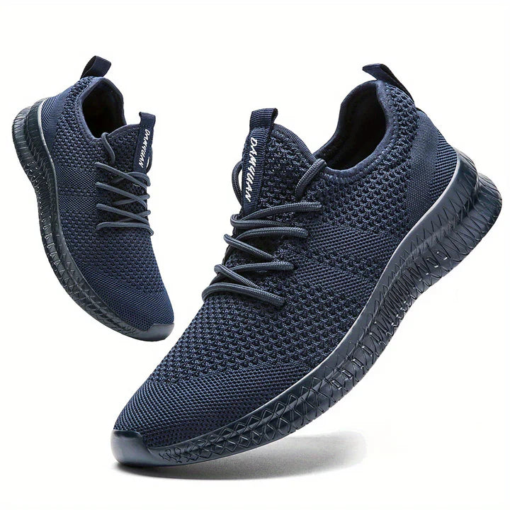 Goran - Trendige Strick-Sneaker Blau