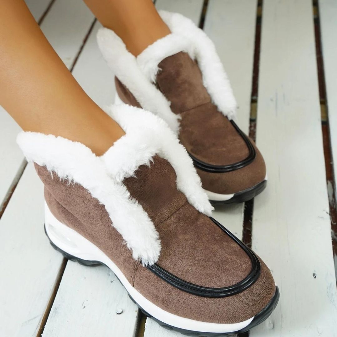 Wren - Elegante Gefütterte Stiefelette mit Kuscheldetail