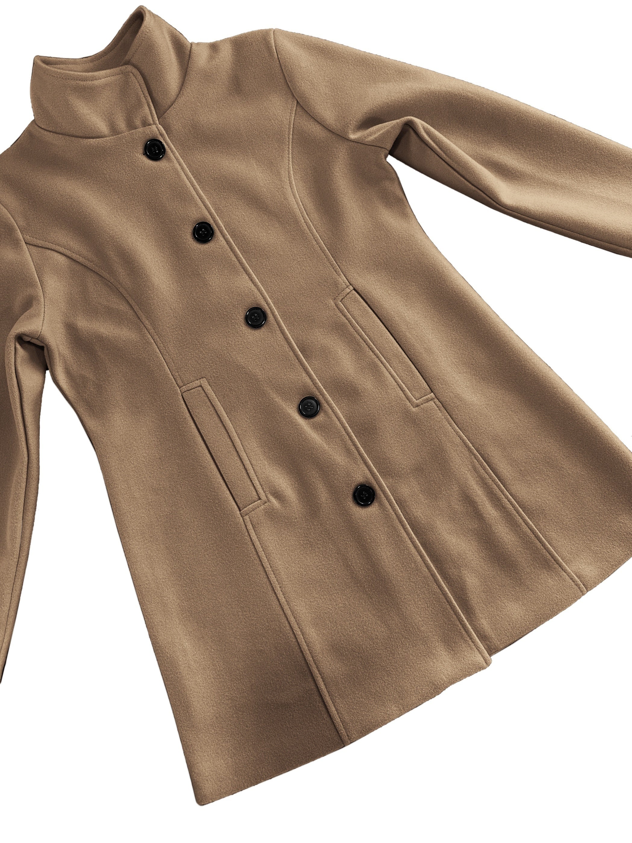 Elena | Eleganter Einreiher-Mantel für Damen
