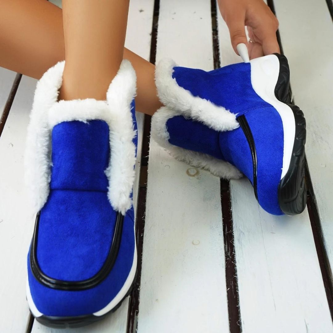 Wren - Elegante Gefütterte Stiefelette mit Kuscheldetail