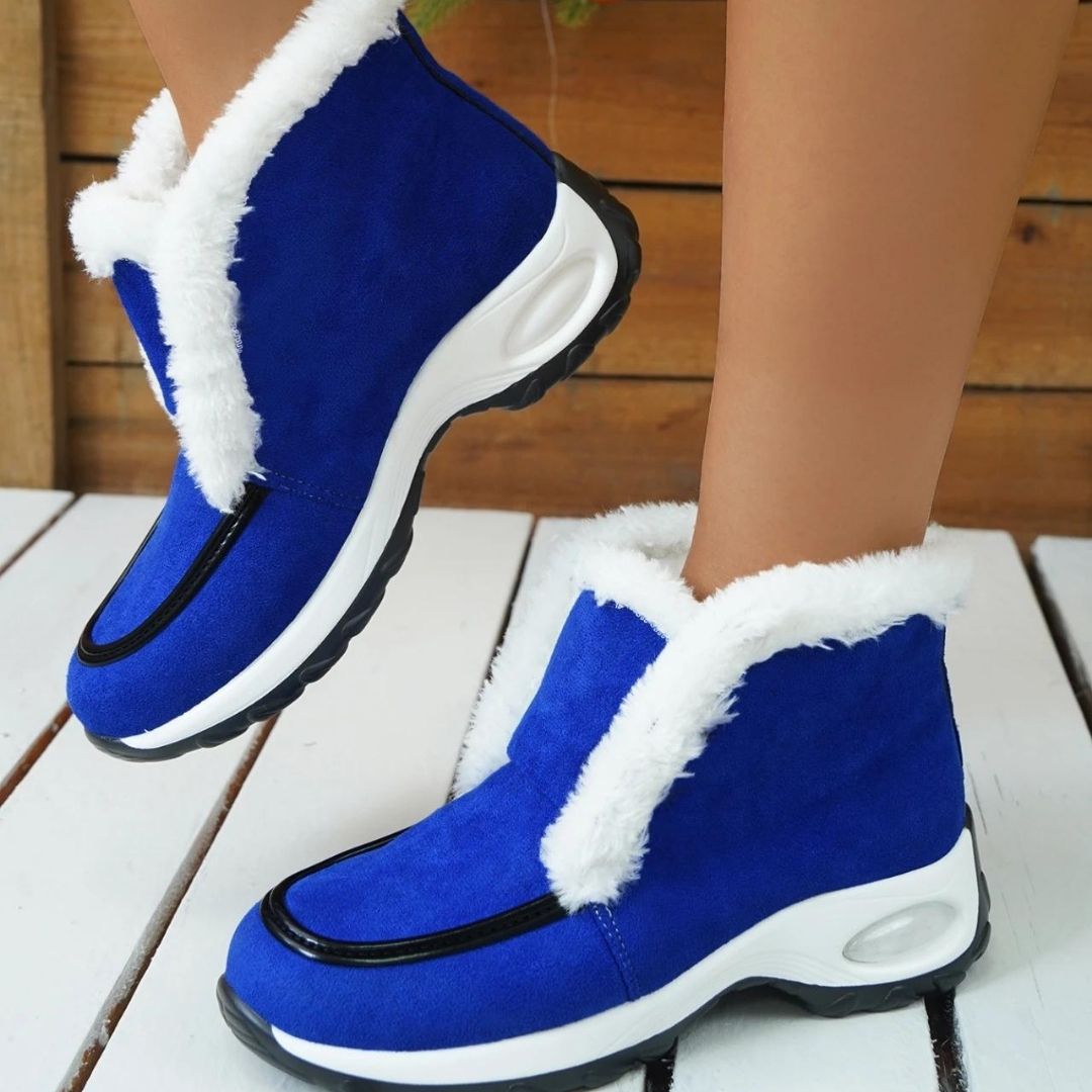 Wren - Elegante Gefütterte Stiefelette mit Kuscheldetail