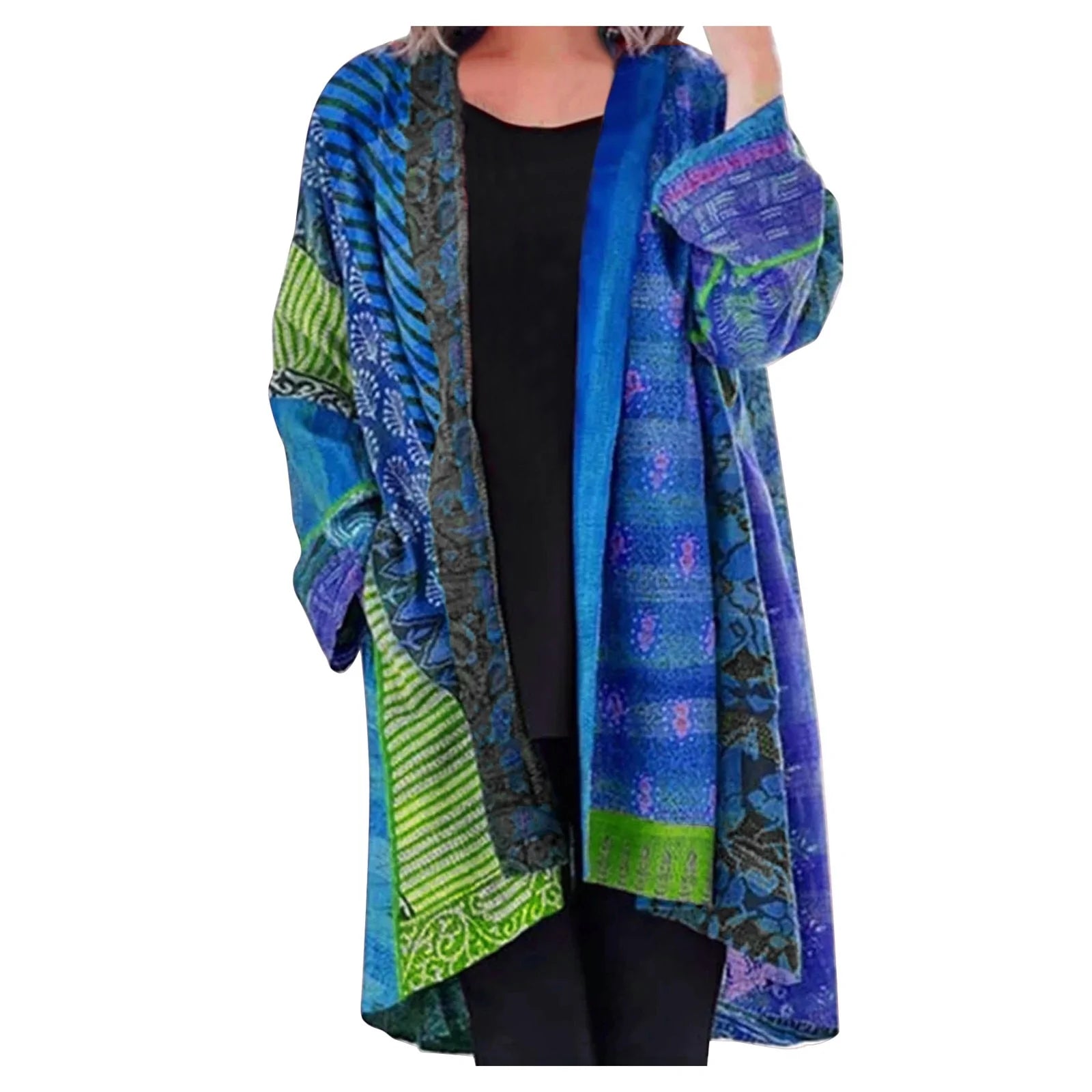 Benedicte - Langarmeliger Vintage-Pullover