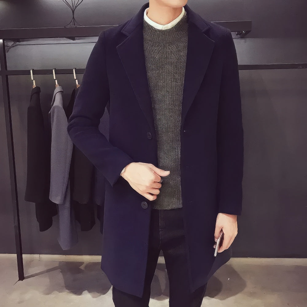 Kolton - Lange Winterjacke aus Baumwolle für Männer