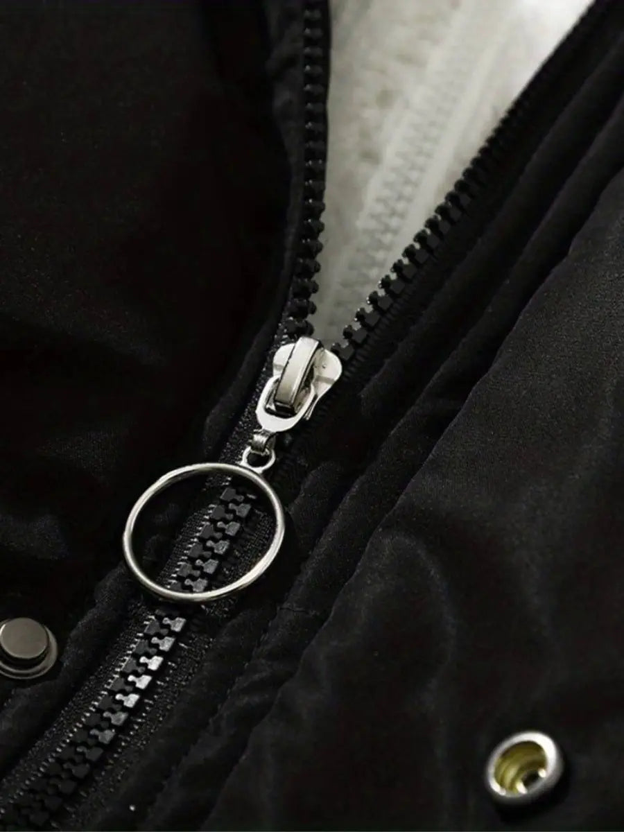 Emilia | Warme Reißverschluss-Winterjacke