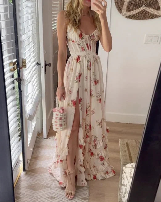 Damenkleid Elegant Verstellbare Träger Komfort Fit – Norevia