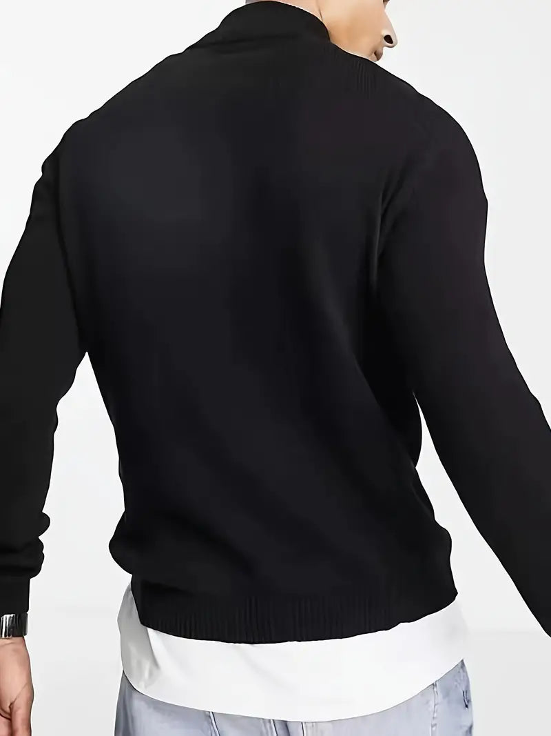 Ryker - Rollkragenpullover mit Reißverschluss für Männer