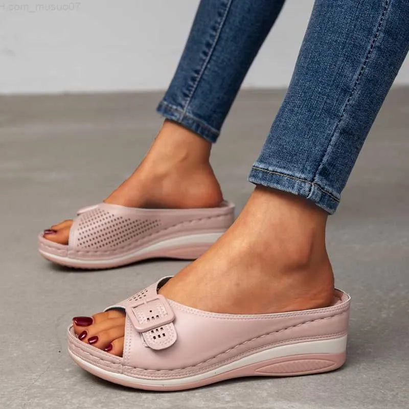 Emmi - Orthopadische Sandale Mit Weichem Fussbett