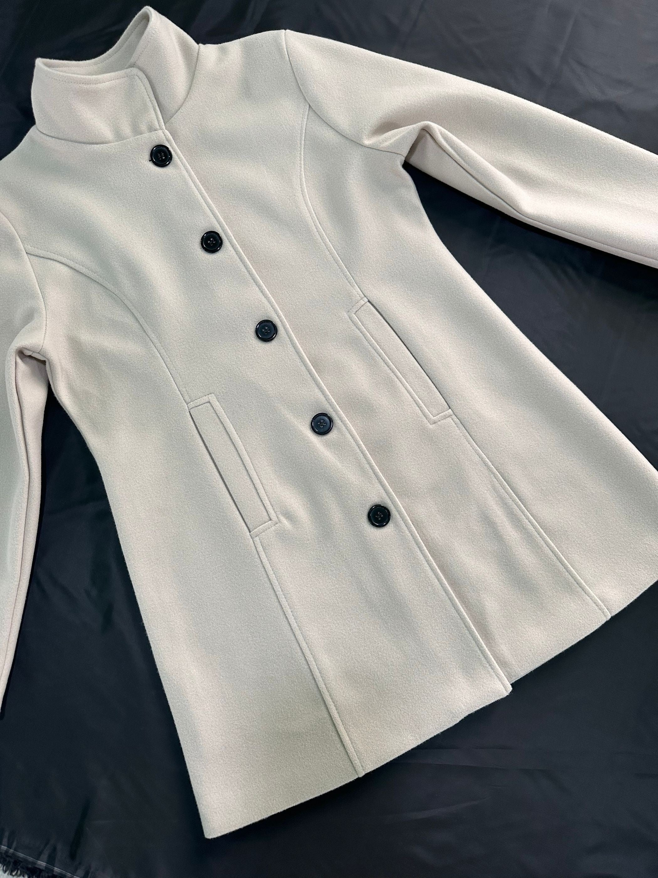 Elena | Eleganter Einreiher-Mantel für Damen
