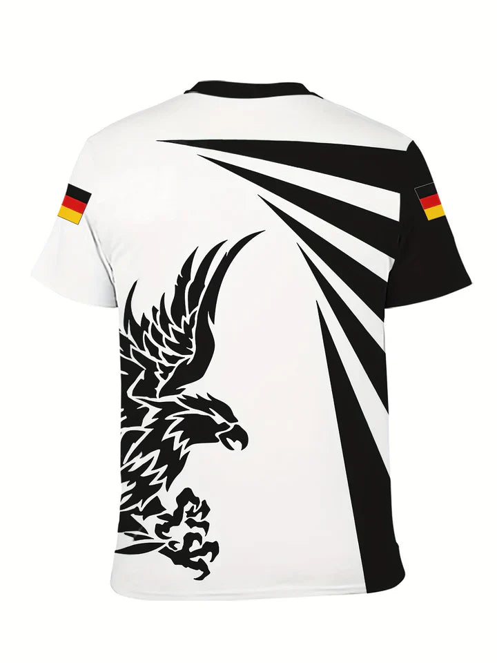 Meir - Deutschland Euro 2024 Herren Fußball Trikot mit Adler Druck