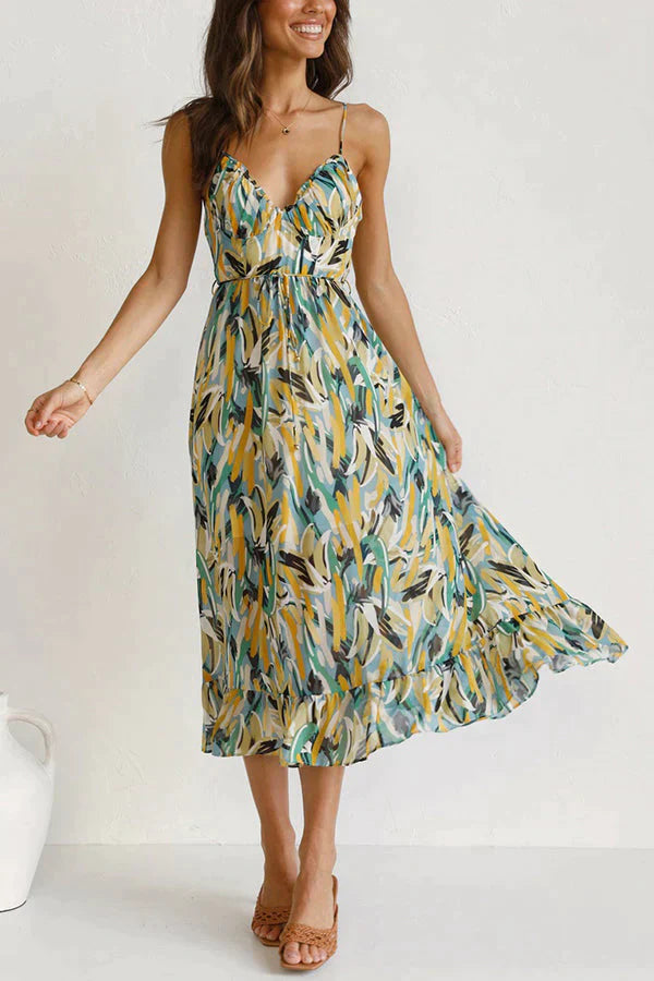 Lillymoda | Griselda - Elegantes Sommer-Midikleid