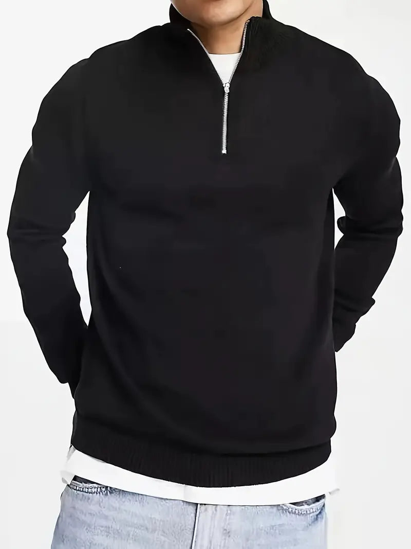 Ryker - Rollkragenpullover mit Reißverschluss für Männer