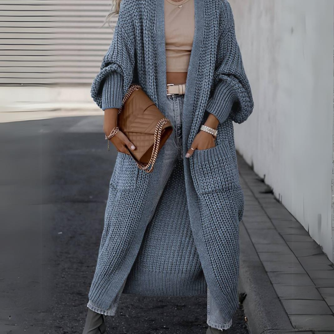Greta Cardigans | Stilvolle, lange, offene Cardigans zum Schichten