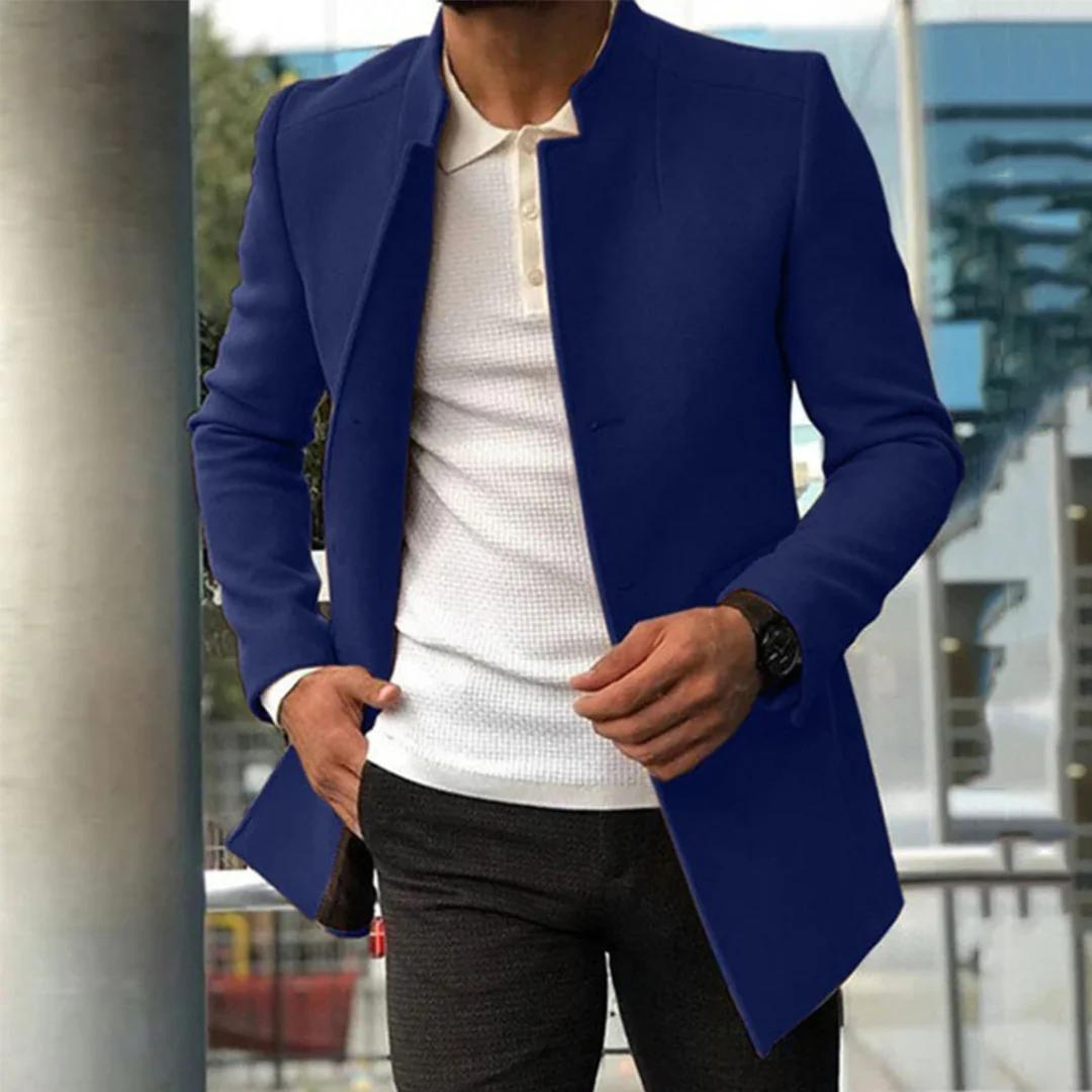 Hansey | Herren Warme Lässiger Mantel | Langarm