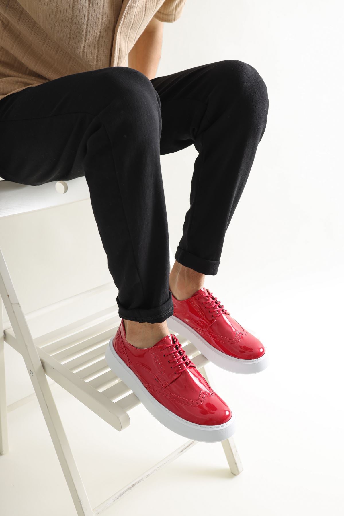 Vegard - Elegante Kunstlederschuhe für Herren