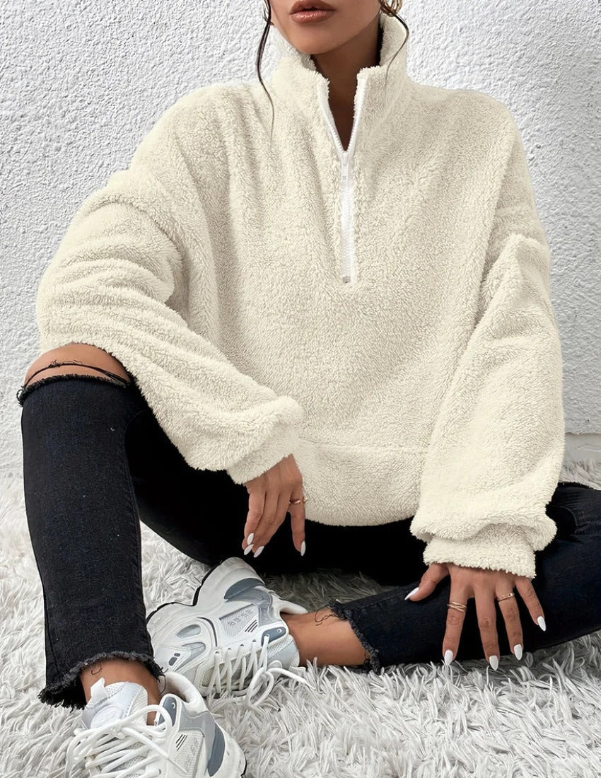 Hilari - Flauschiger Fleece-Pullover