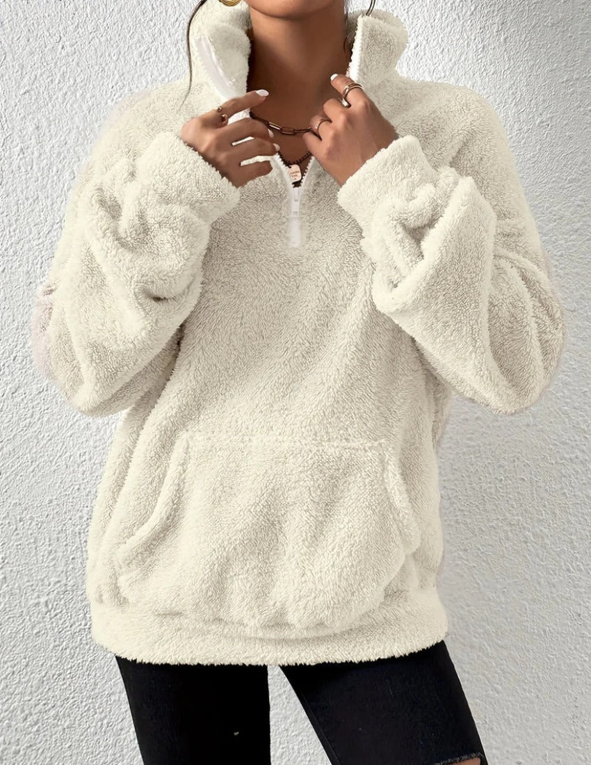 Hilari - Flauschiger Fleece-Pullover