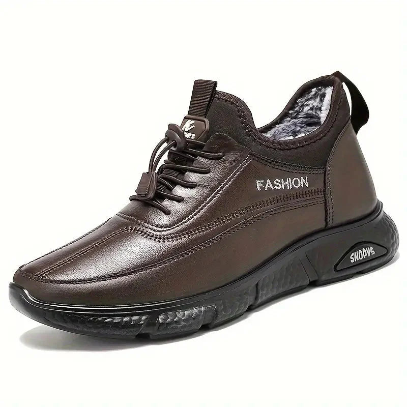 Aaron Winterschuhe | Plüschgefütterte Wanderschuhe für Männer
