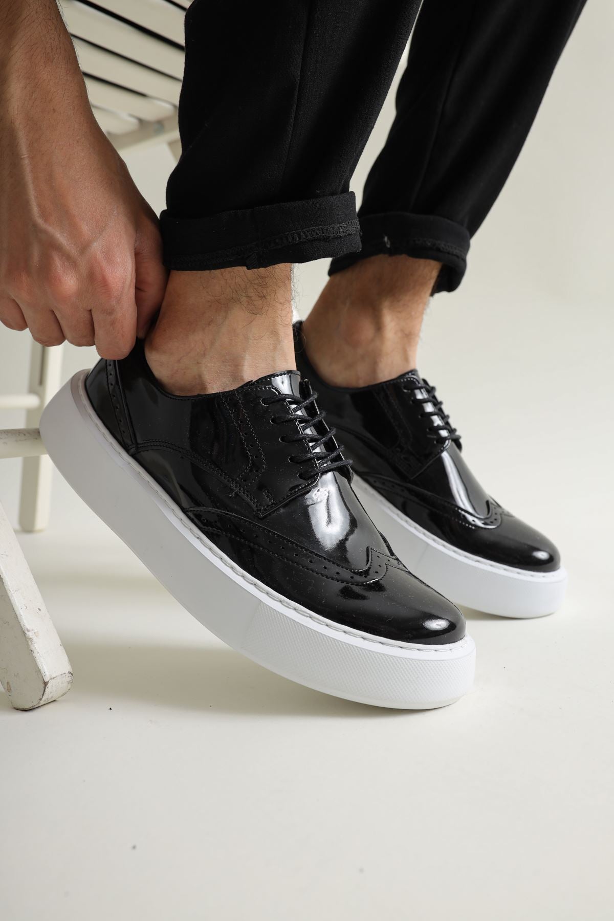 Vegard - Elegante Kunstlederschuhe für Herren