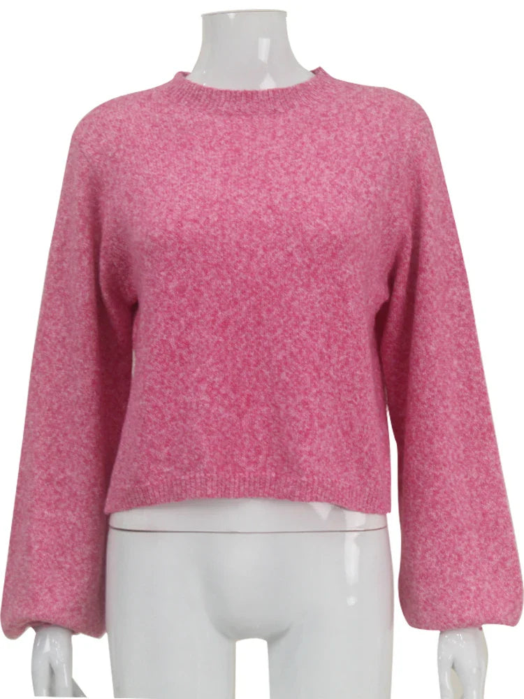 Lillymoda | Eula - Stylischer Rückenfreier Strickpullover