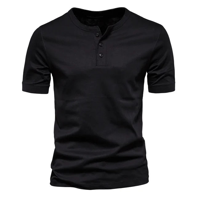 Eddie - Kurzarm-T-Shirt mit Kragen