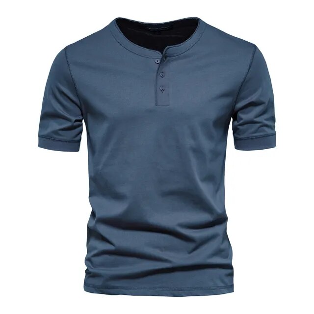 Eddie - Kurzarm-T-Shirt mit Kragen