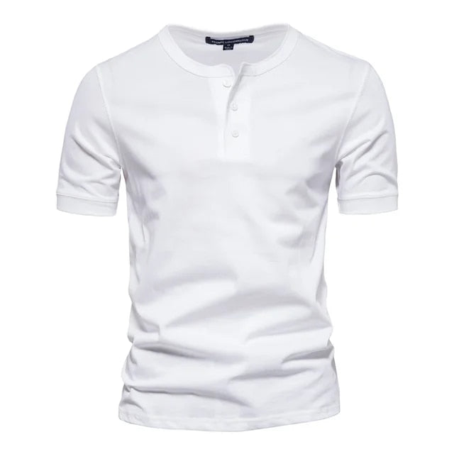 Eddie - Kurzarm-T-Shirt mit Kragen