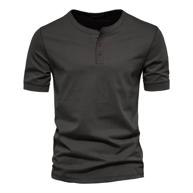 Eddie - Kurzarm-T-Shirt mit Kragen