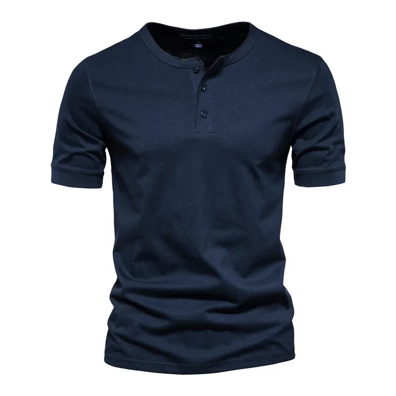 Eddie - Kurzarm-T-Shirt mit Kragen