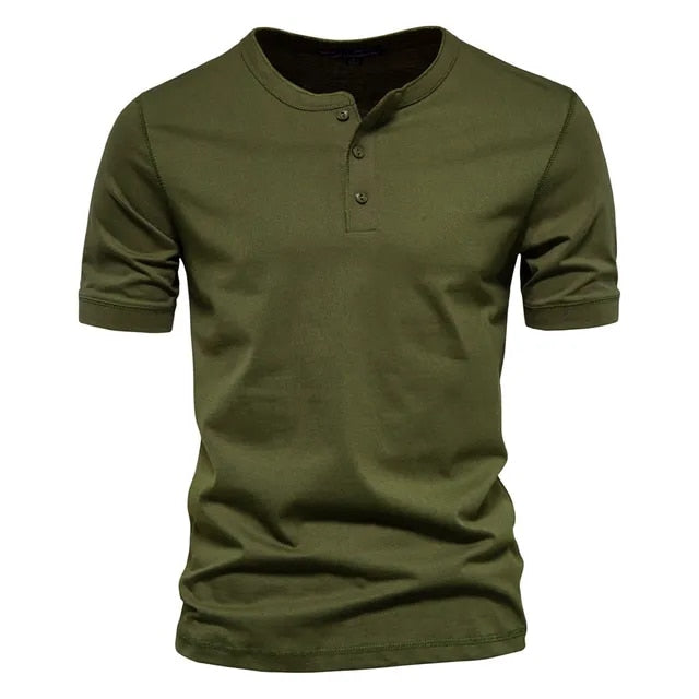 Eddie - Kurzarm-T-Shirt mit Kragen