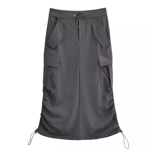 Lillymoda | Jade - stijlvolle retro cargo rok