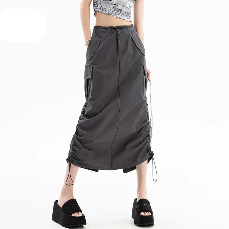 Lillymoda | Jade - stijlvolle retro cargo rok