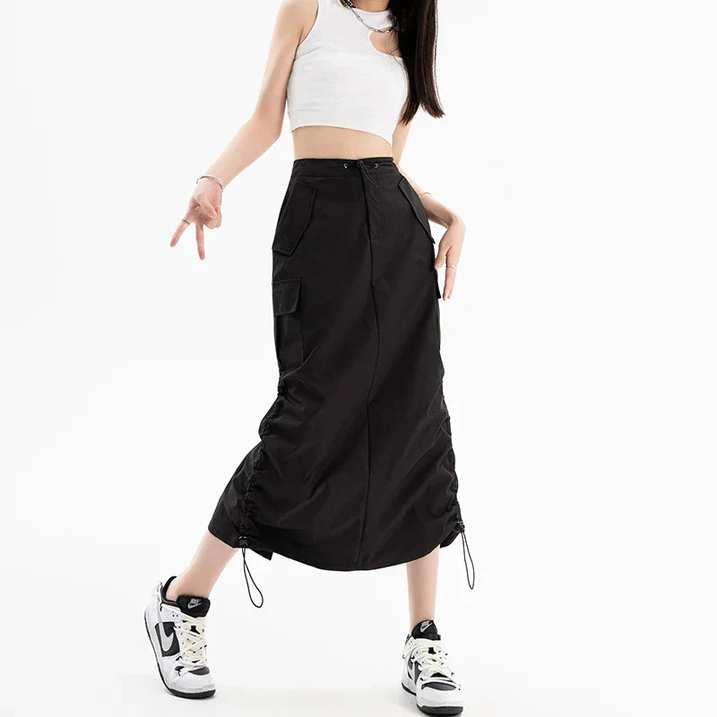 Lillymoda | Jade - stijlvolle retro cargo rok