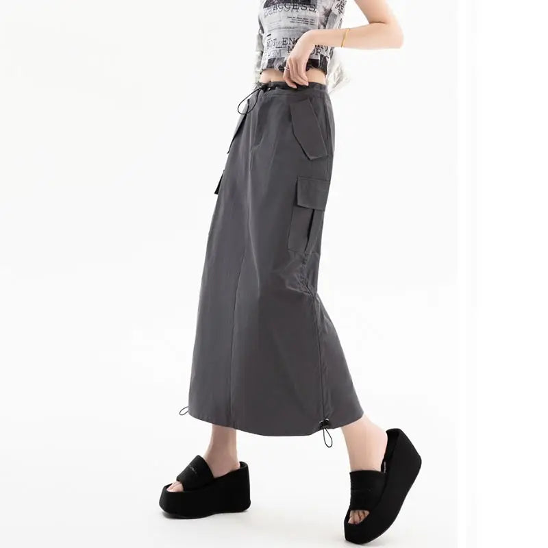 Lillymoda | Jade - stijlvolle retro cargo rok