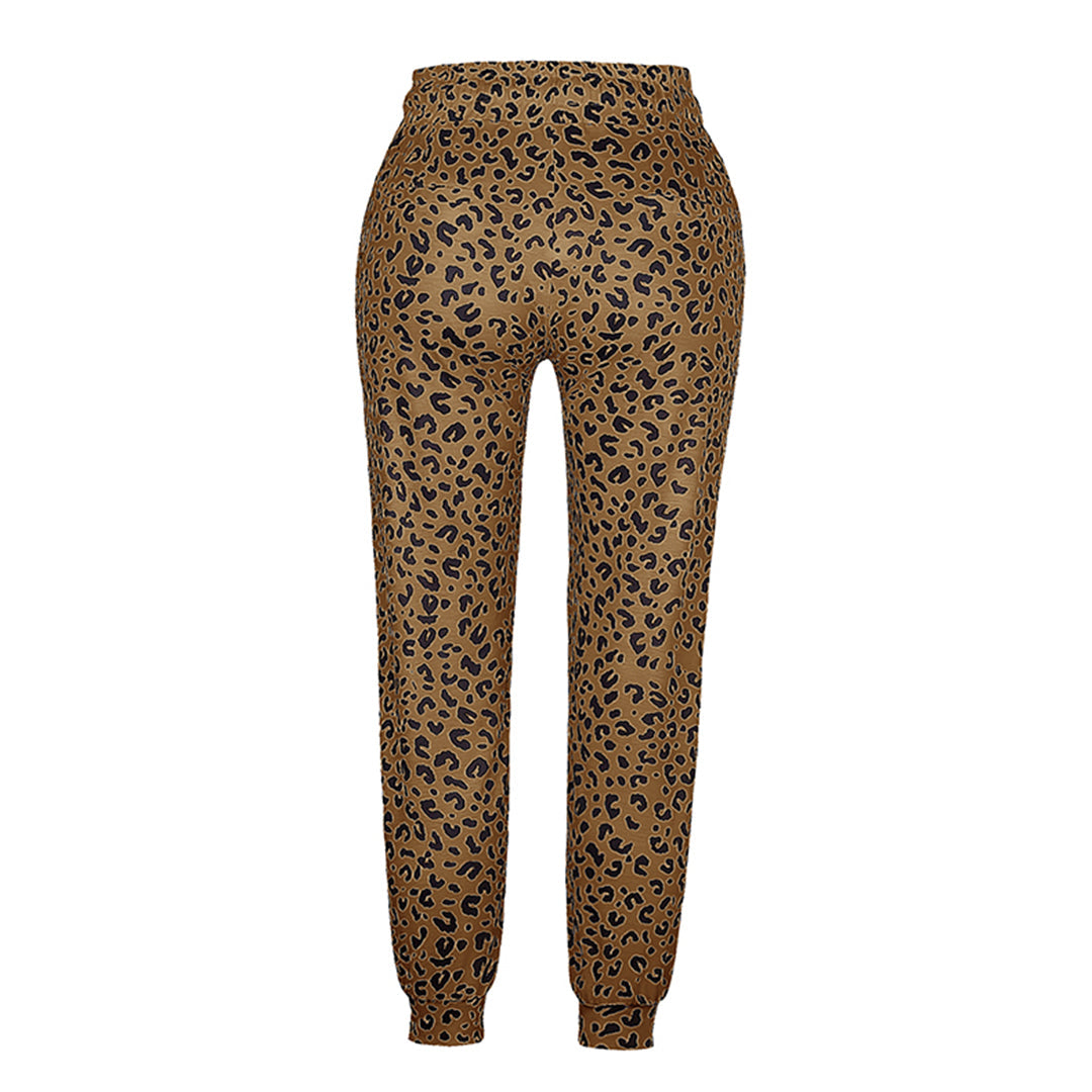 Dortha - Leopardenmuster-hose
