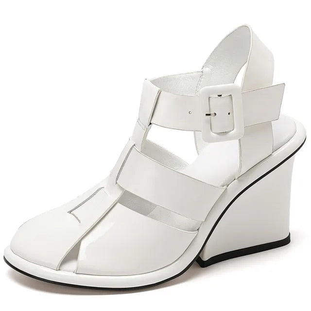 Quorra - Elegante Römerstil Gladiator Sandalen