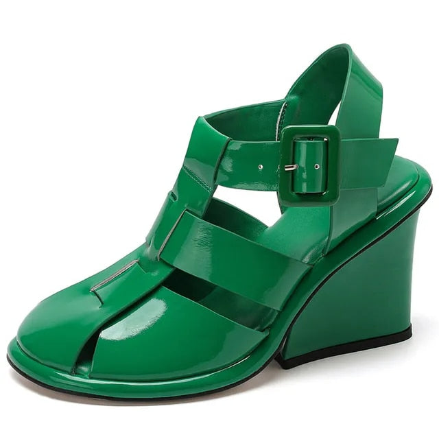 Quorra - Elegante Römerstil Gladiator Sandalen