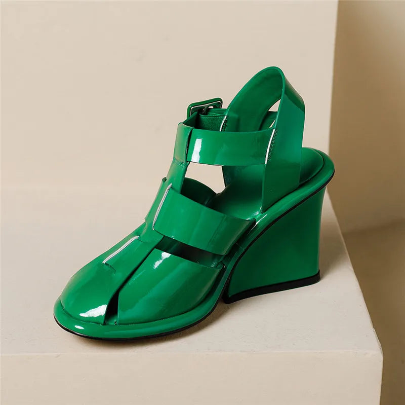 Quorra - Elegante Römerstil Gladiator Sandalen