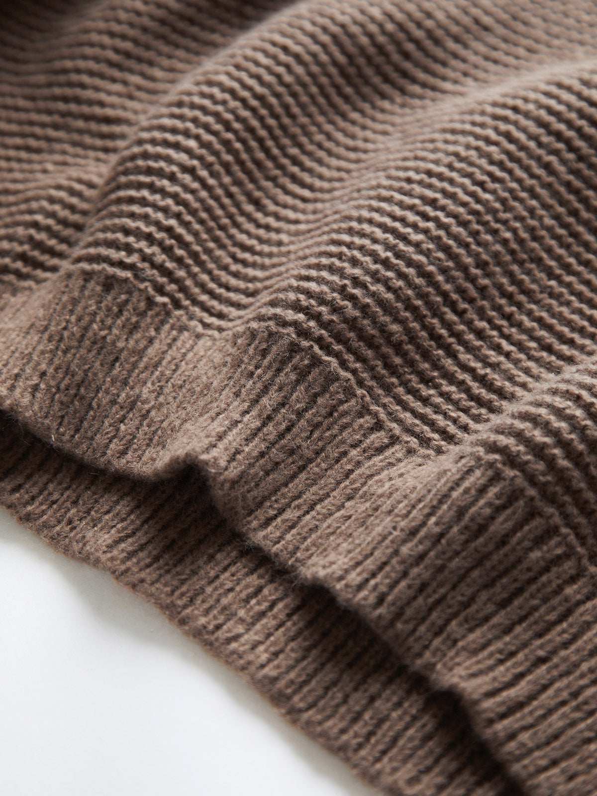 Minimalistischer V-Ausschnitt Pullover