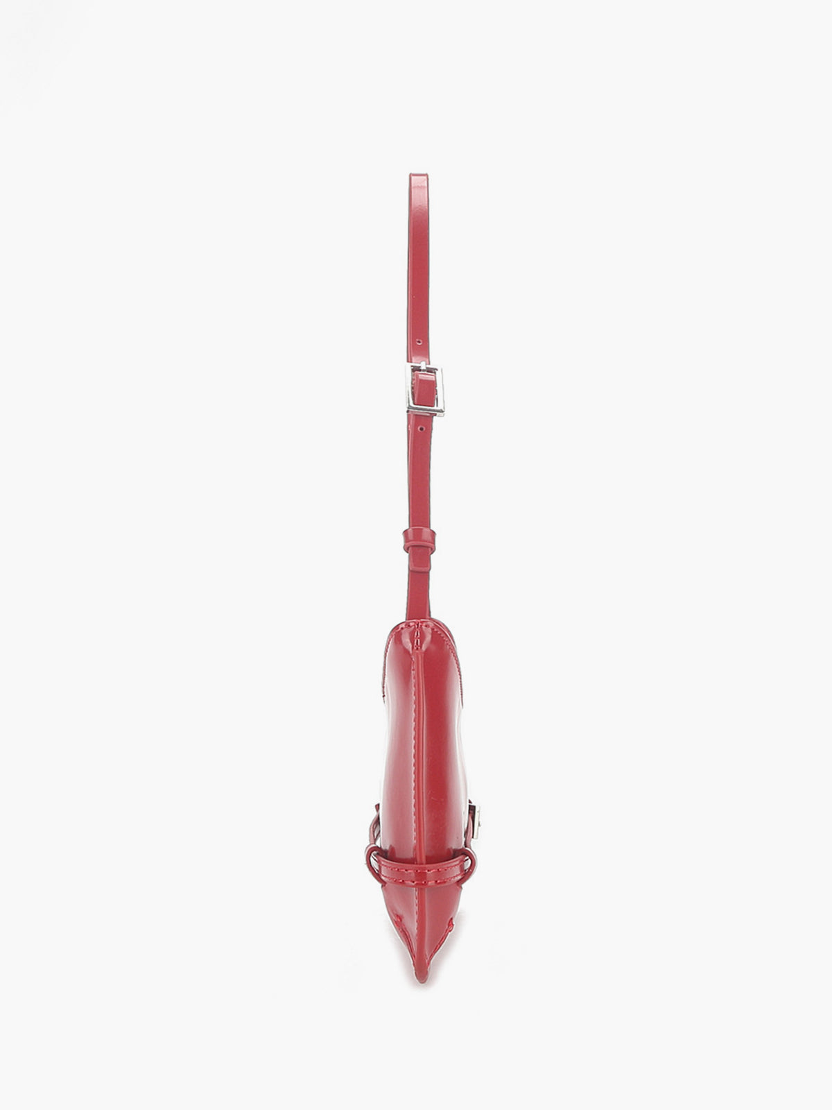 Elegante Rote Lederschultertasche - Exklusive Damen Handtasche 2024 - Joline