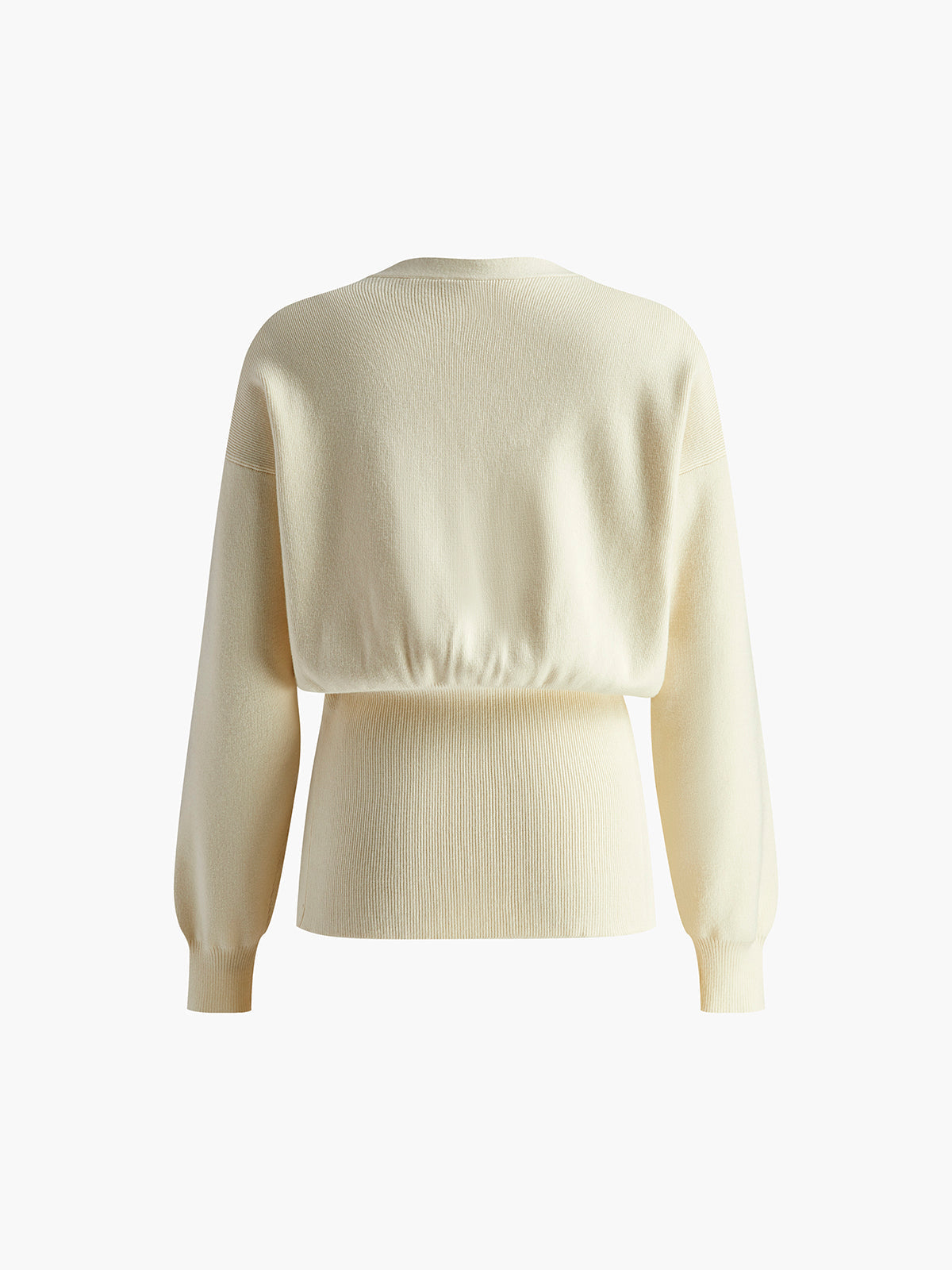 Goldener Knopf Schlichtes Cardigan