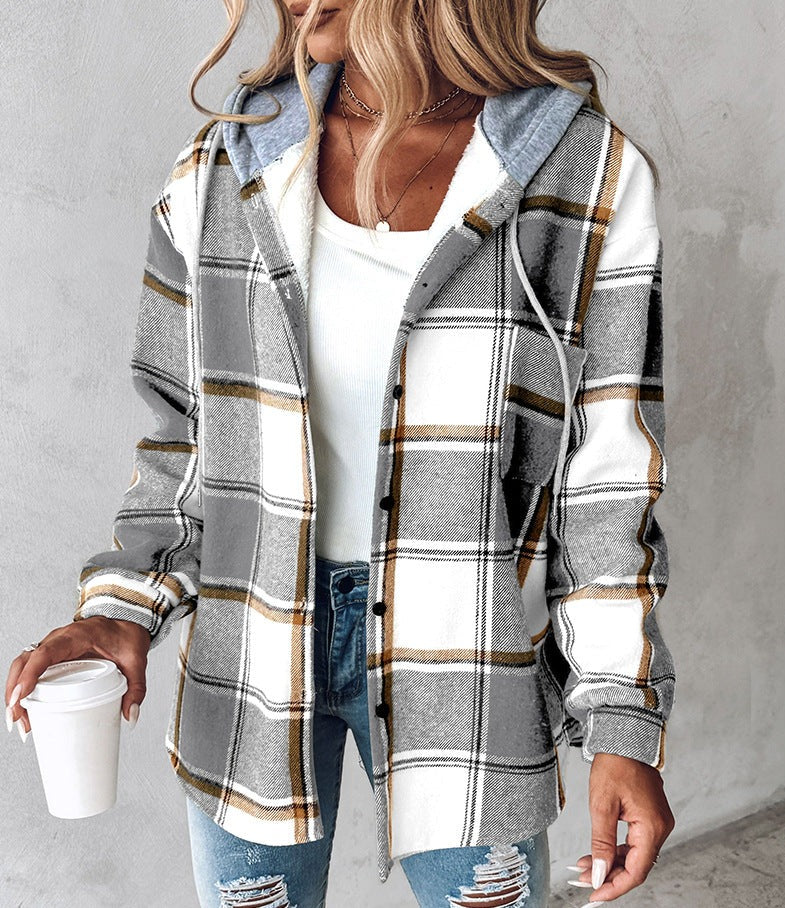 Lillymoda | Janie - stilvolle karierte Trend-Cardigans