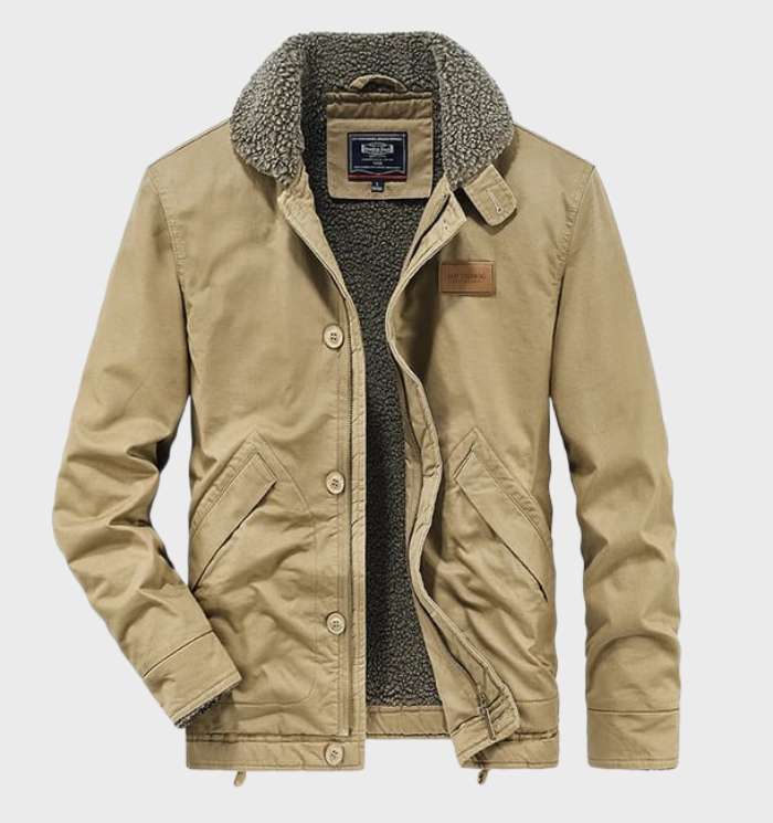 Brooks - Schnittfeste Jacke mit Taschen und Verschluss