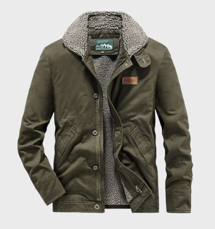 Brooks - Schnittfeste Jacke mit Taschen und Verschluss