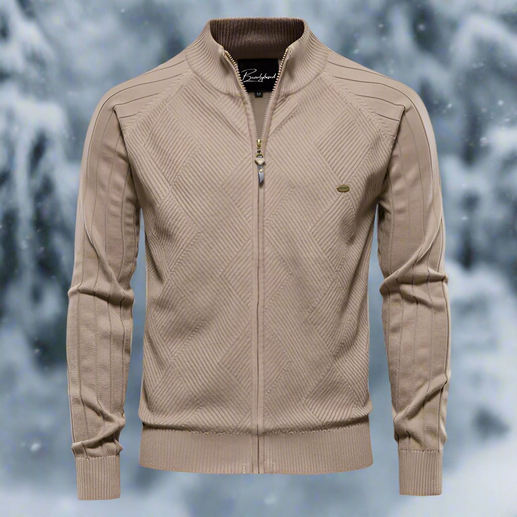 Moderne, elegante, vielseitige Zip-Up Jacke Herren