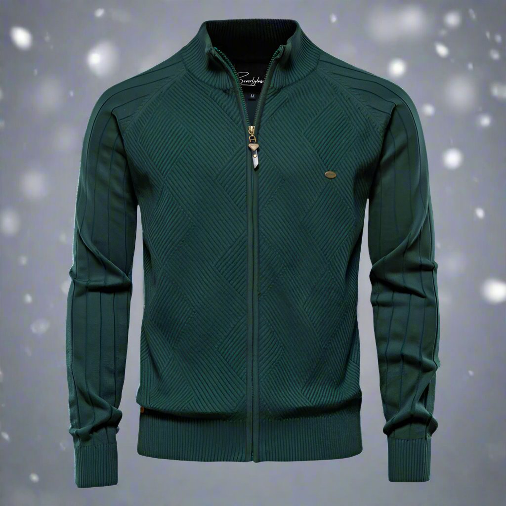 Moderne, elegante, vielseitige Zip-Up Jacke Herren