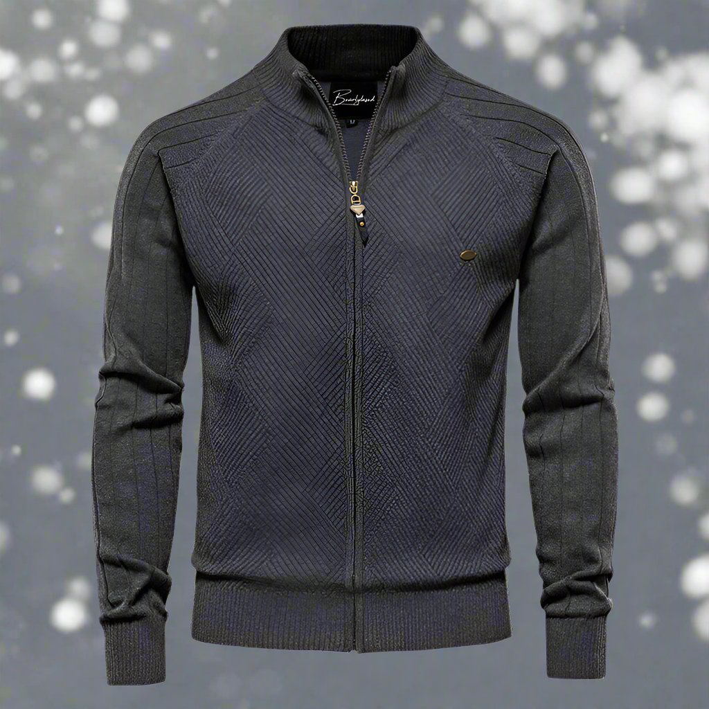 Moderne, elegante, vielseitige Zip-Up Jacke Herren